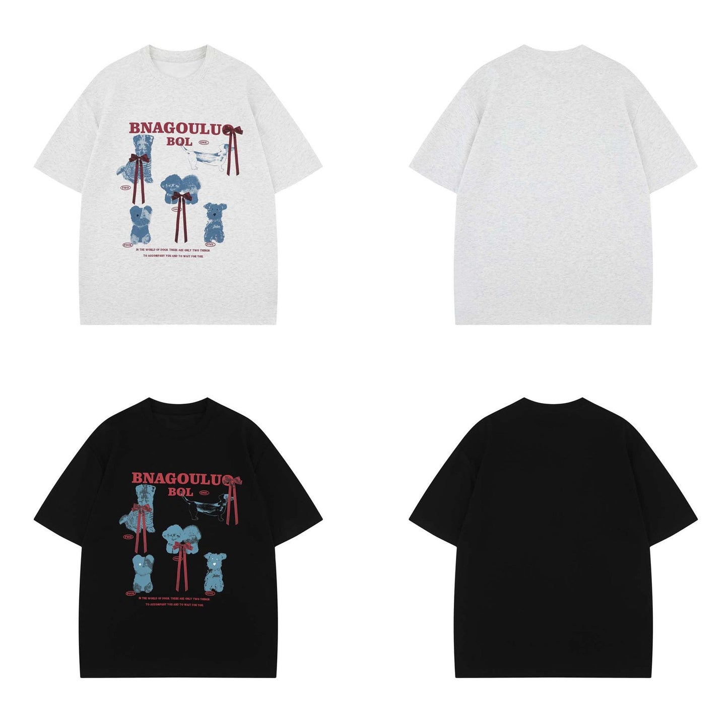 T-shirt à manches courtes imprimé homme / femme eprolo