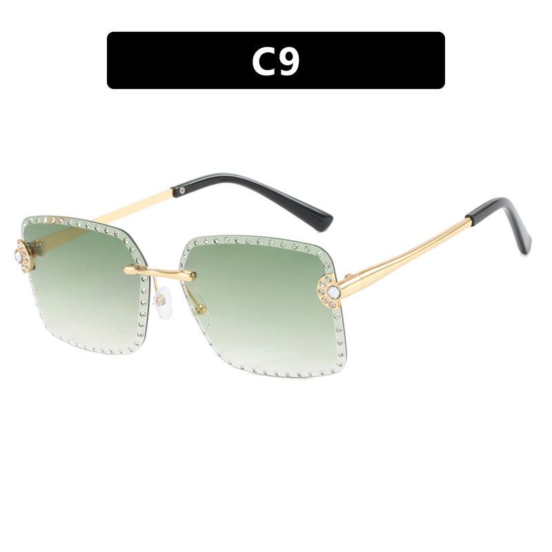 lunettes de soleil carrées sans monture eprolo