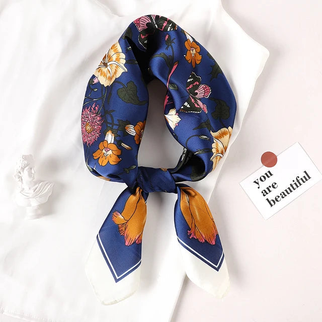 foulard carré en soie pour femme eprolo