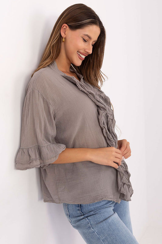 Chemise model 215813 Italy Moda