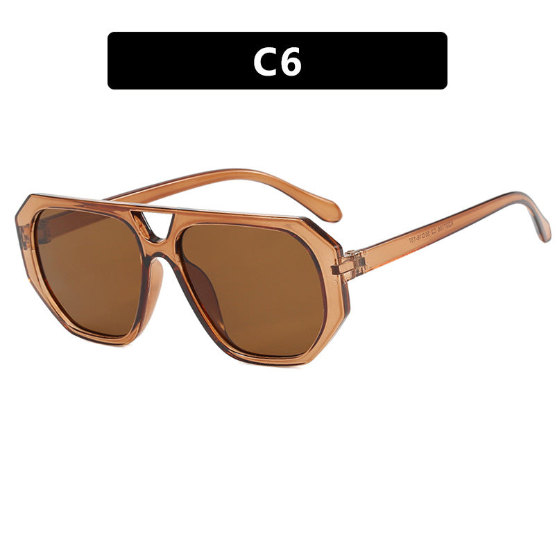 lunettes de soleil pour femme à double faisceau eprolo