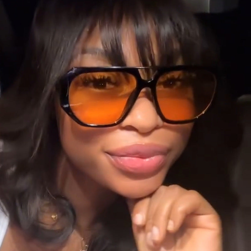 lunettes de soleil pour femme à double faisceau eprolo