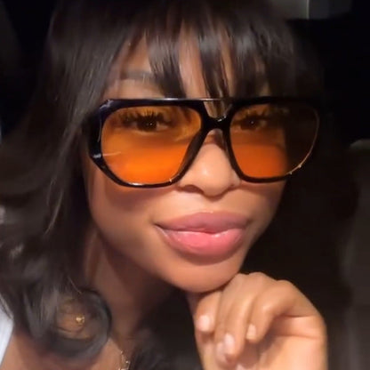 lunettes de soleil pour femme à double faisceau eprolo