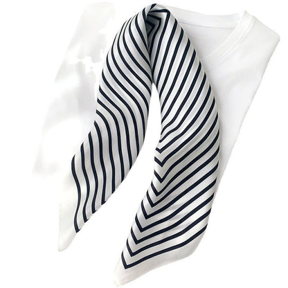 Striped mulberry silk warm spring and autumn professional scarf eprolo