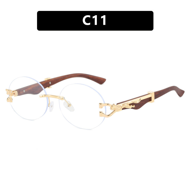 lunettes de soleil rondes sans monture eprolo