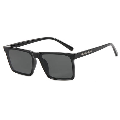 Square sunglasses, trendy big face, new sunglasses with UV protection, simple photography, high-end feel, sunglasses eprolo
