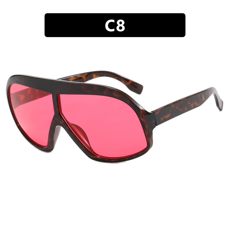 lunettes de soleil à monture large, lunettes de soleil de mode et polyvalentes, lunettes de soleil tendance transfrontalières, sensation haut de gamme eprolo