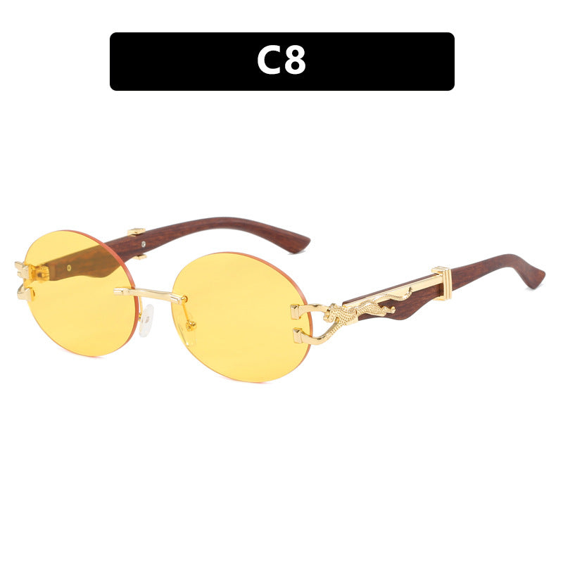 lunettes de soleil rondes sans monture eprolo