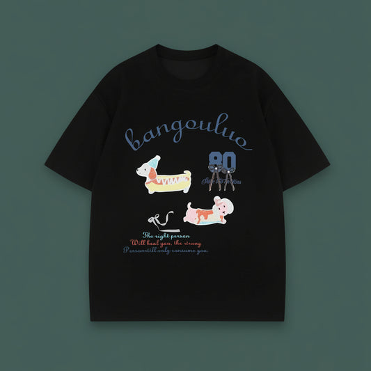 T-shirt à manche courte imprimé homme / femme eprolo