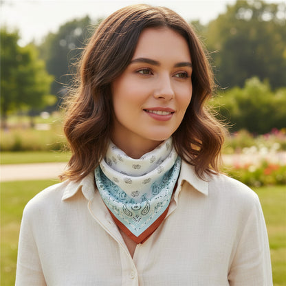 Cashew Scarf Women's Square Scarf Fashion Colored Versatile Scarf 70cm Neck Decoration Bundle eprolo