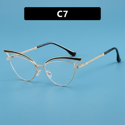 lunettes de soleil creuses oeil de chat eprolo