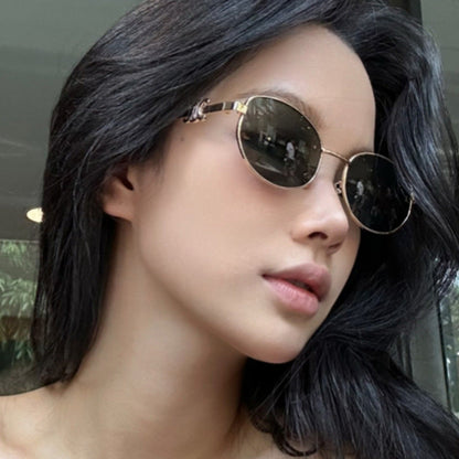 lunettes de soleil ovales pour femme eprolo