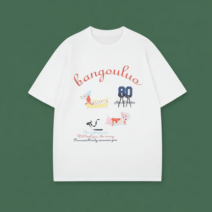 T-shirt à manche courte imprimé homme / femme eprolo