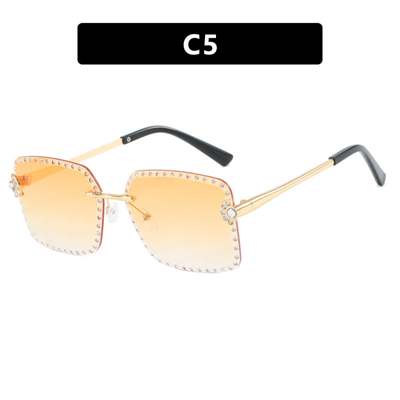 lunettes de soleil carrées sans monture eprolo