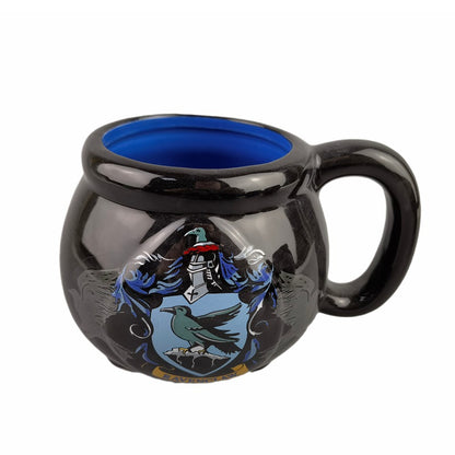 tasse noire avec jambes Harry Potter, triangle pot tasse en céramique, encensoir forme tasse dessin animé, tasse commutateurs brassage é - le sable vert