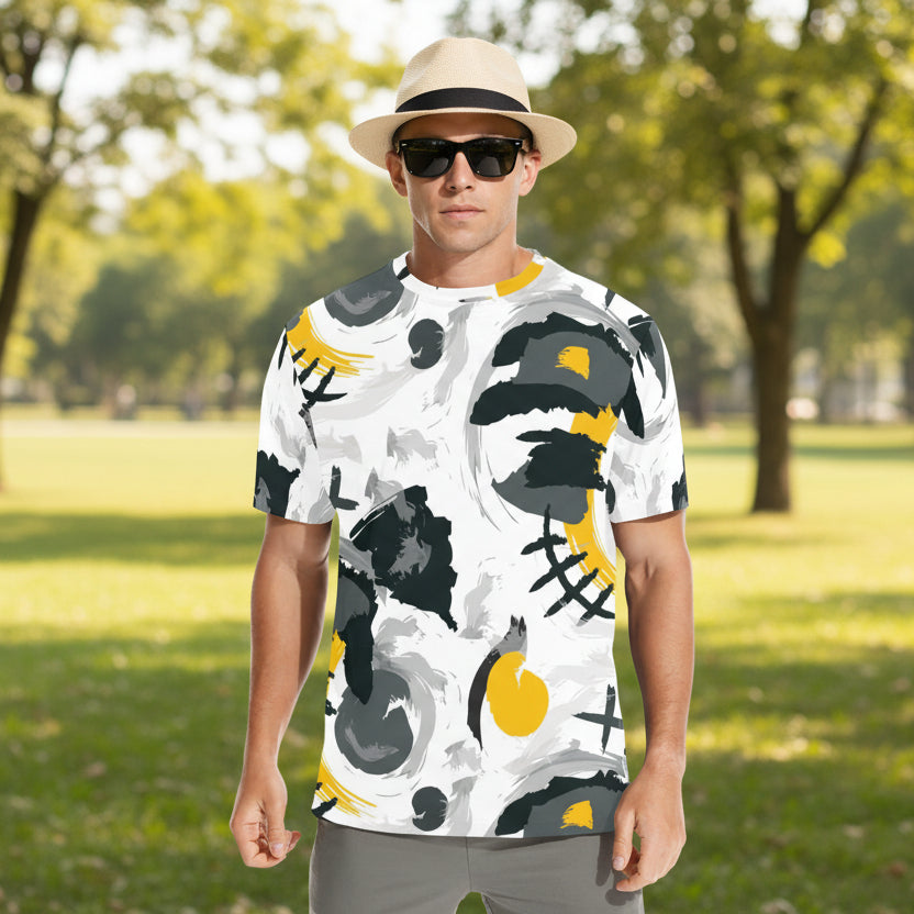 2025 NEW Men's All Over Print Crew Neck T-Shirt（Made in USA） eprolo