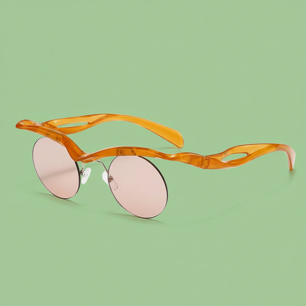 lunettes de soleil monture ronde pour femme eprolo
