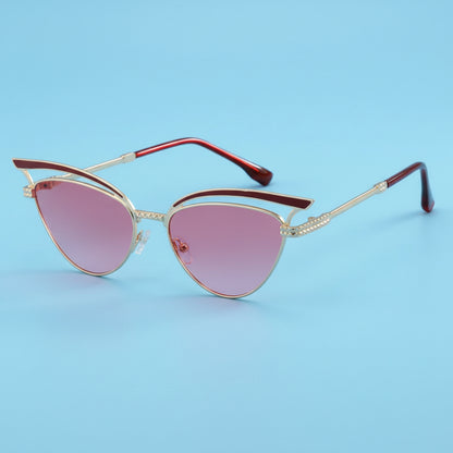 lunettes de soleil creuses oeil de chat eprolo