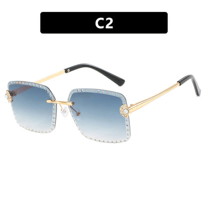 lunettes de soleil carrées sans monture eprolo