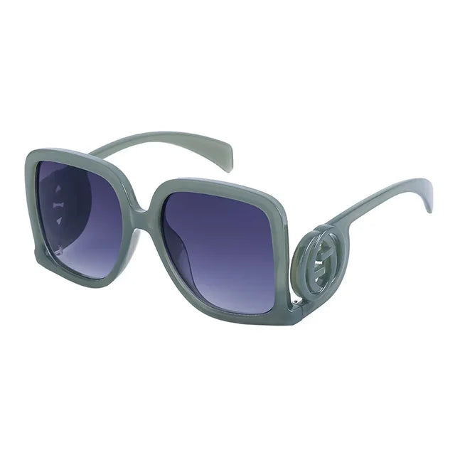 lunettes de soleil à monture large pour femme, lunettes de soleil de mode, lunettes polarisée anti-lumière bleue, lunettes de plage eprolo