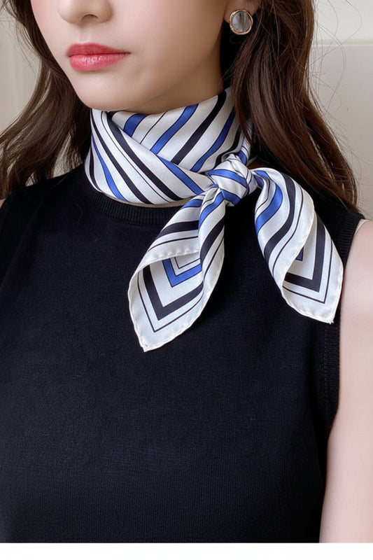 Instagram Spring/Summer Fashion Animal Cartoon Print Small Square Scarf Silk Scarf Women's Scarf eprolo