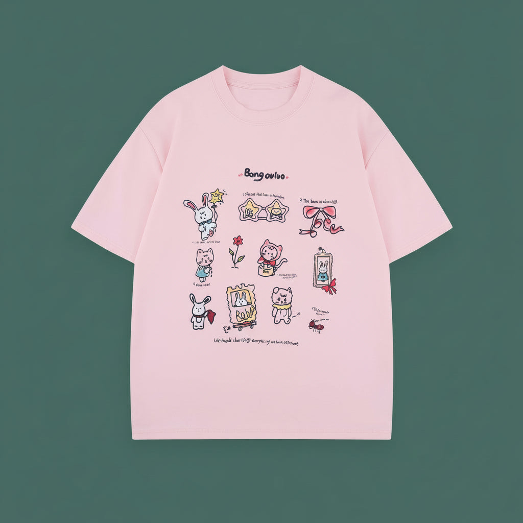 T-shirt à manches courtes imprimé homme / femme eprolo