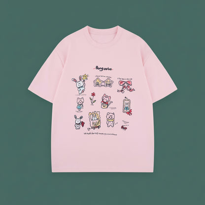 T-shirt à manches courtes imprimé homme / femme eprolo