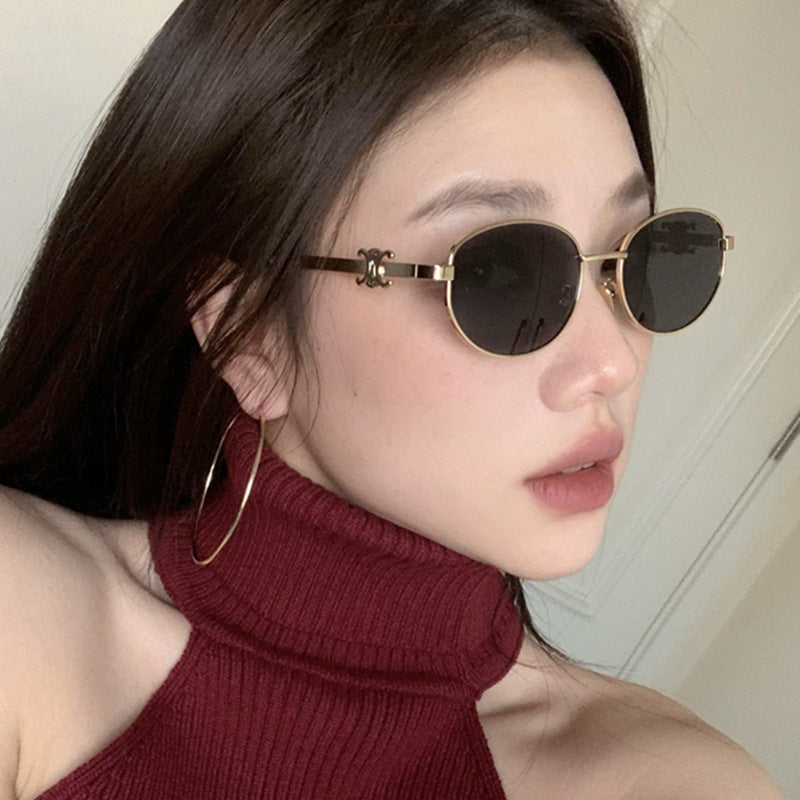 lunettes de soleil ovales pour femme eprolo