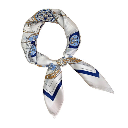 Instagram Spring/Summer Fashion Animal Cartoon Print Small Square Scarf Silk Scarf Women's Scarf eprolo