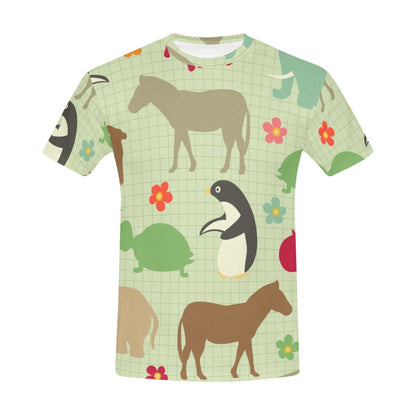 Men's All Over Print Crew Neck T-Shirt eprolo