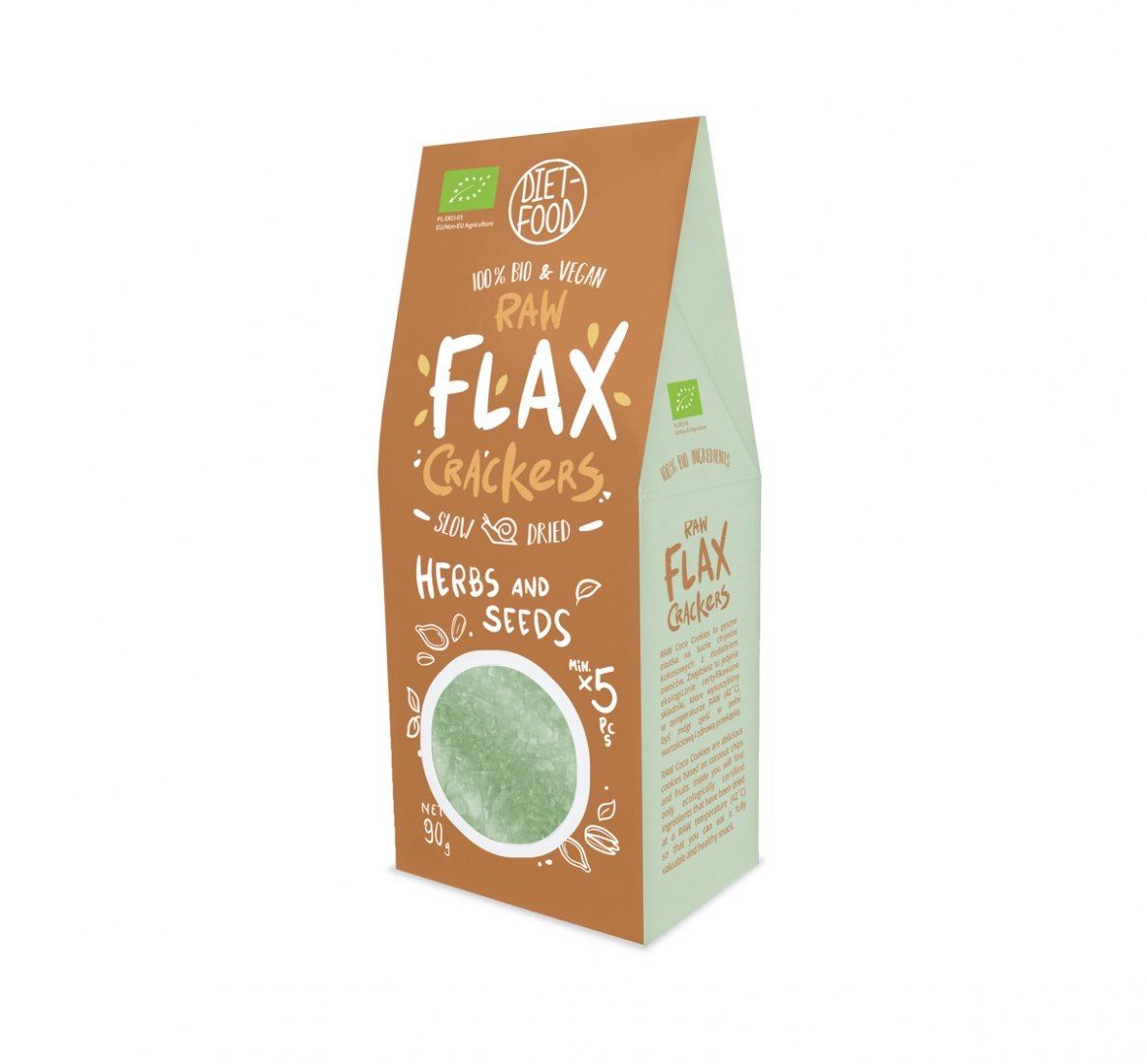 Bio Flax Crackers With Seeds And Herbs-0