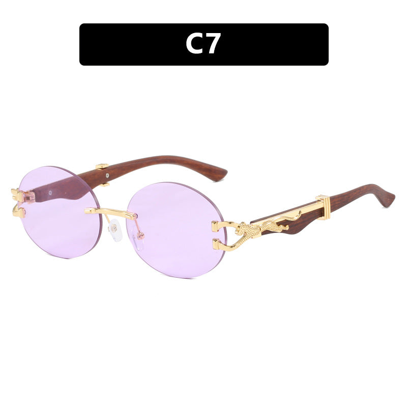 lunettes de soleil rondes sans monture eprolo