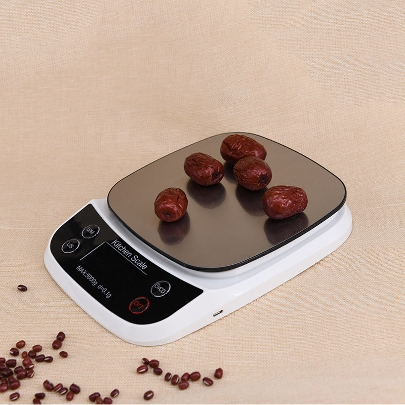 ustensiles de cuisine: balance de cuisine, balance électronique rechargeable - le sable vert