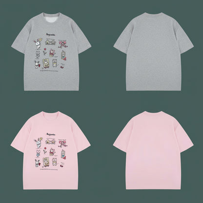 T-shirt à manches courtes imprimé homme / femme eprolo