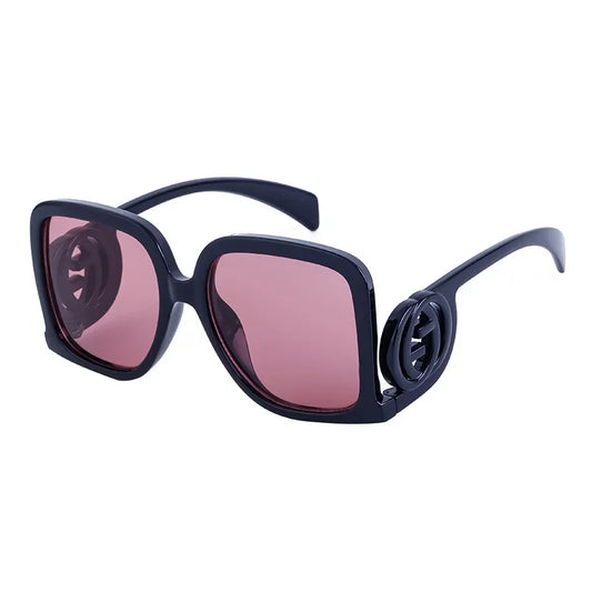 lunettes de soleil à monture large pour femme, lunettes de soleil de mode, lunettes polarisée anti-lumière bleue, lunettes de plage