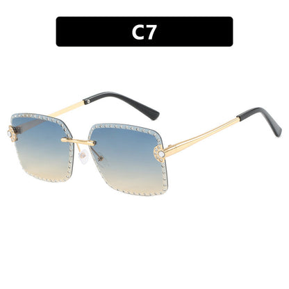 lunettes de soleil carrées sans monture eprolo