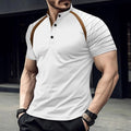 Polo shirt with striped arms for men's sports polo shirt eprolo