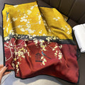 French style scarves  silk square scarves  mulberry silk decorations eprolo