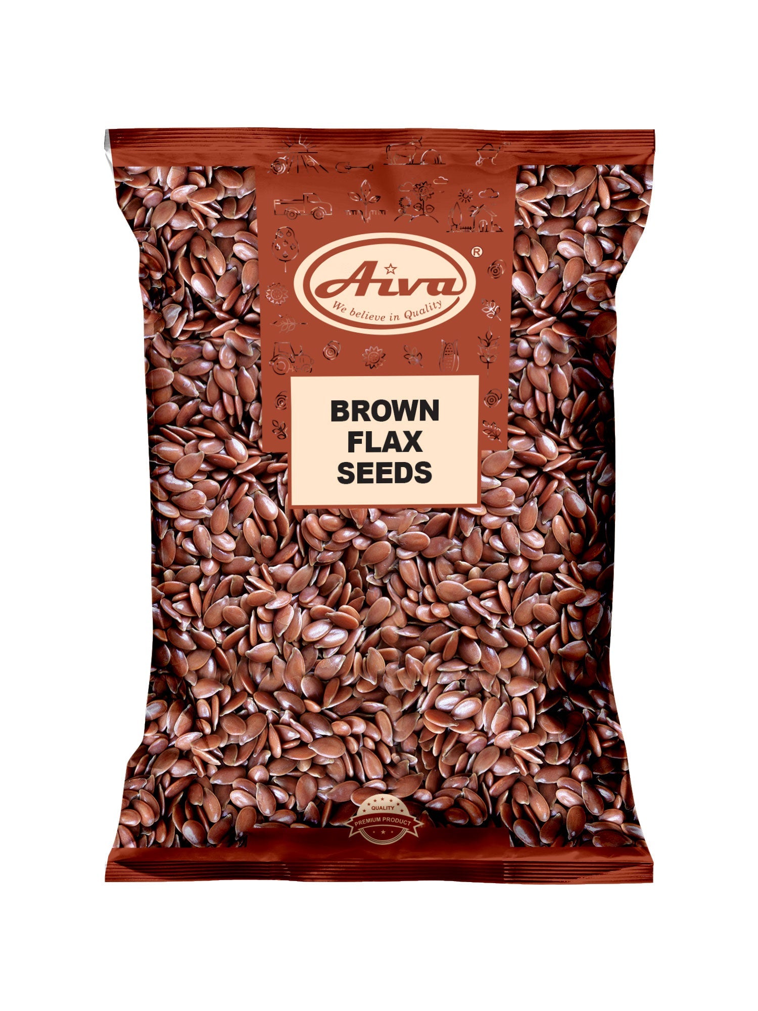 Brown Flax Seeds-1