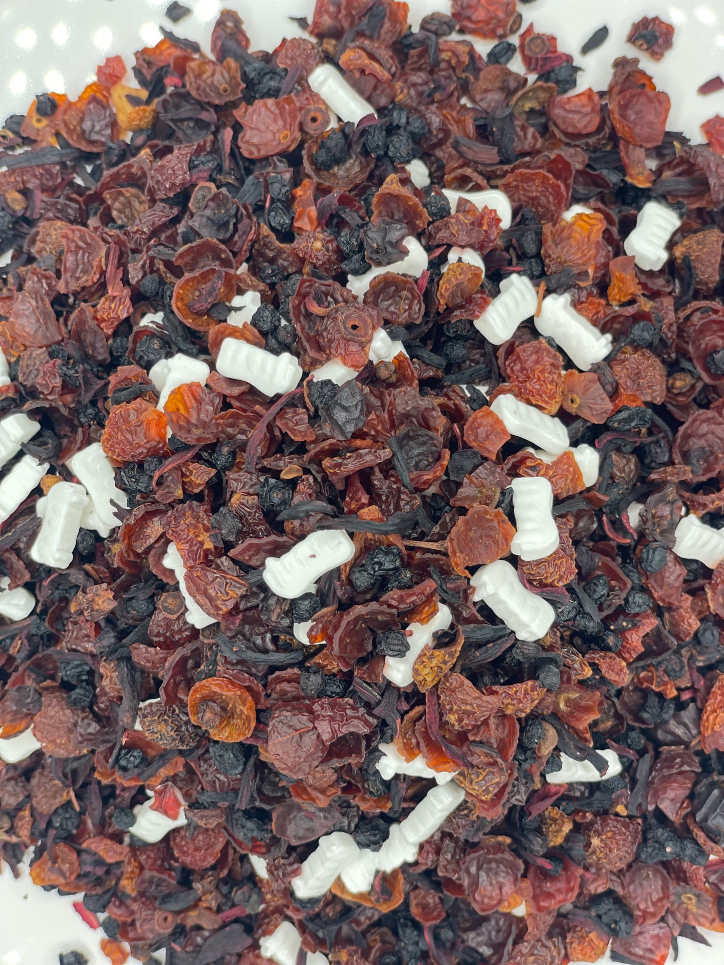 Witchy Pooh's Vampire's Kiss Loose Leaf Fruit Elderberry Herbal Tea with Candy Vampire Teeth, Caffeine Free-19