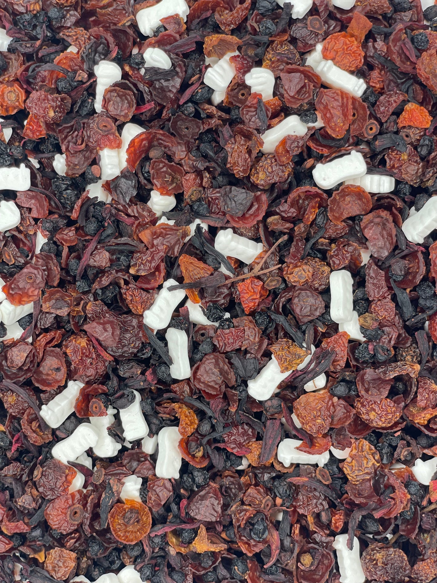 Witchy Pooh's Vampire's Kiss Loose Leaf Fruit Elderberry Herbal Tea with Candy Vampire Teeth, Caffeine Free-18