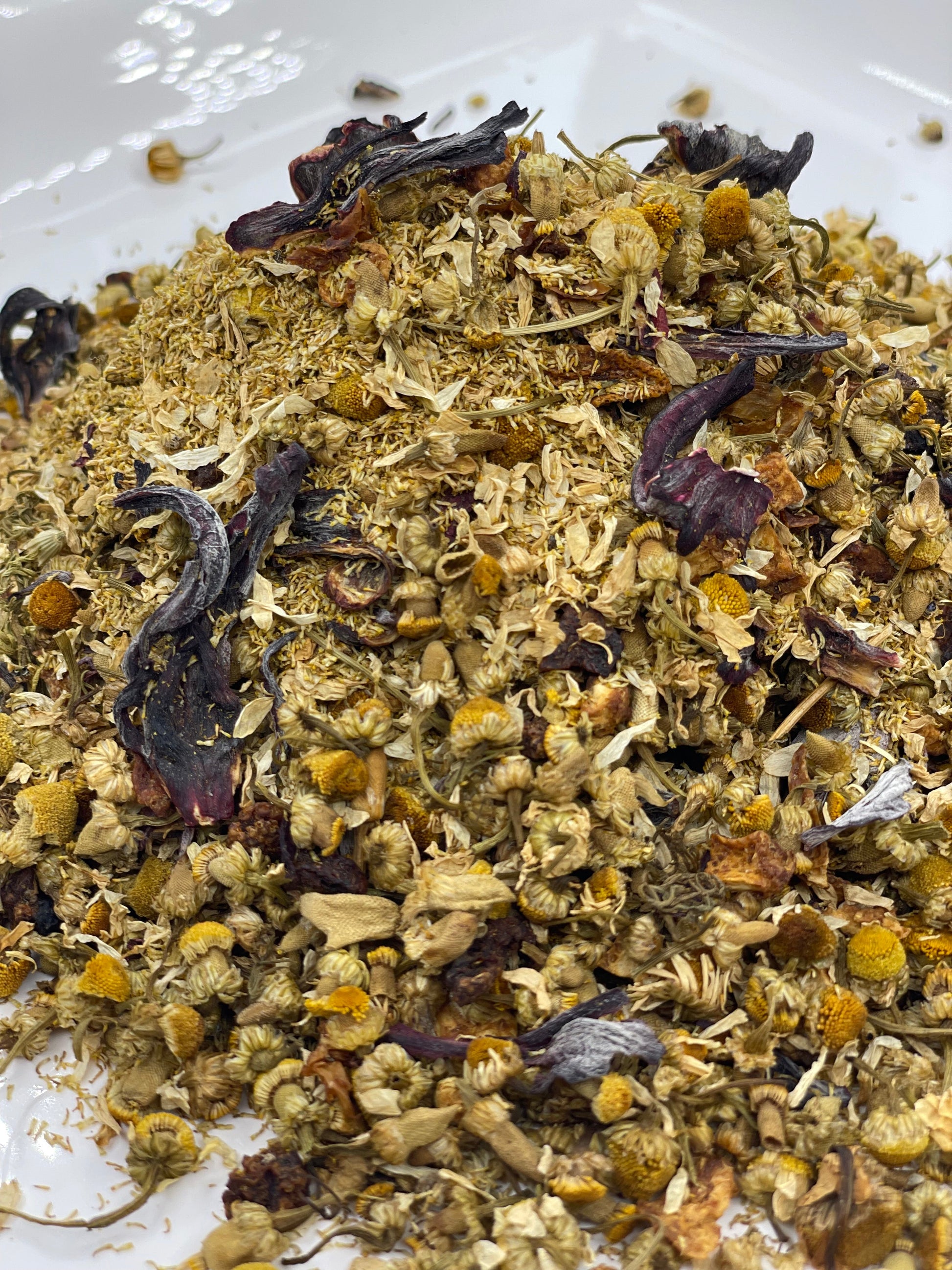 Witchy Pooh's Zing & Zen Loose Leaf Citrus Flavored Chamomile Herbal Tea, Caffeine Free-3