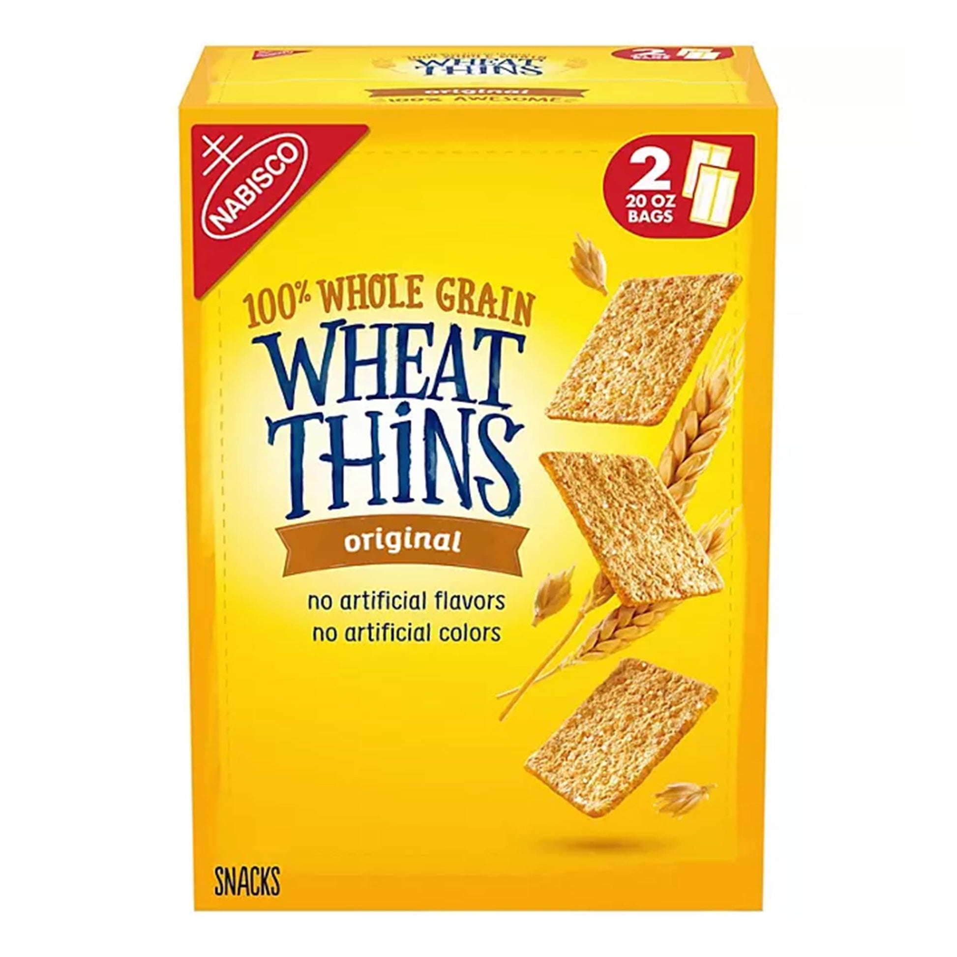 Nabisco Wheat Thins Original, Whole Grain Wheat Crackers, Snacks, 40 oz.-0