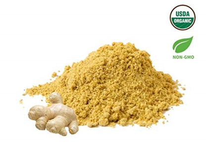 Organic Ground Ginger Root Powder (Adrak Powder)-0