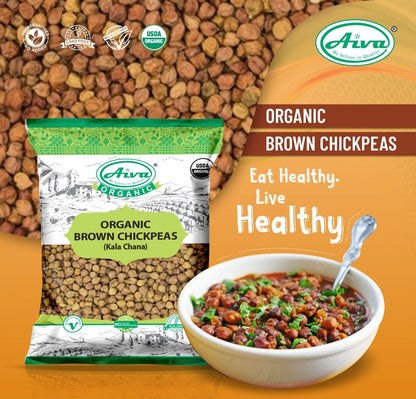 Organic Black Chick Peas (Kala Chana) - Usda Certified-4