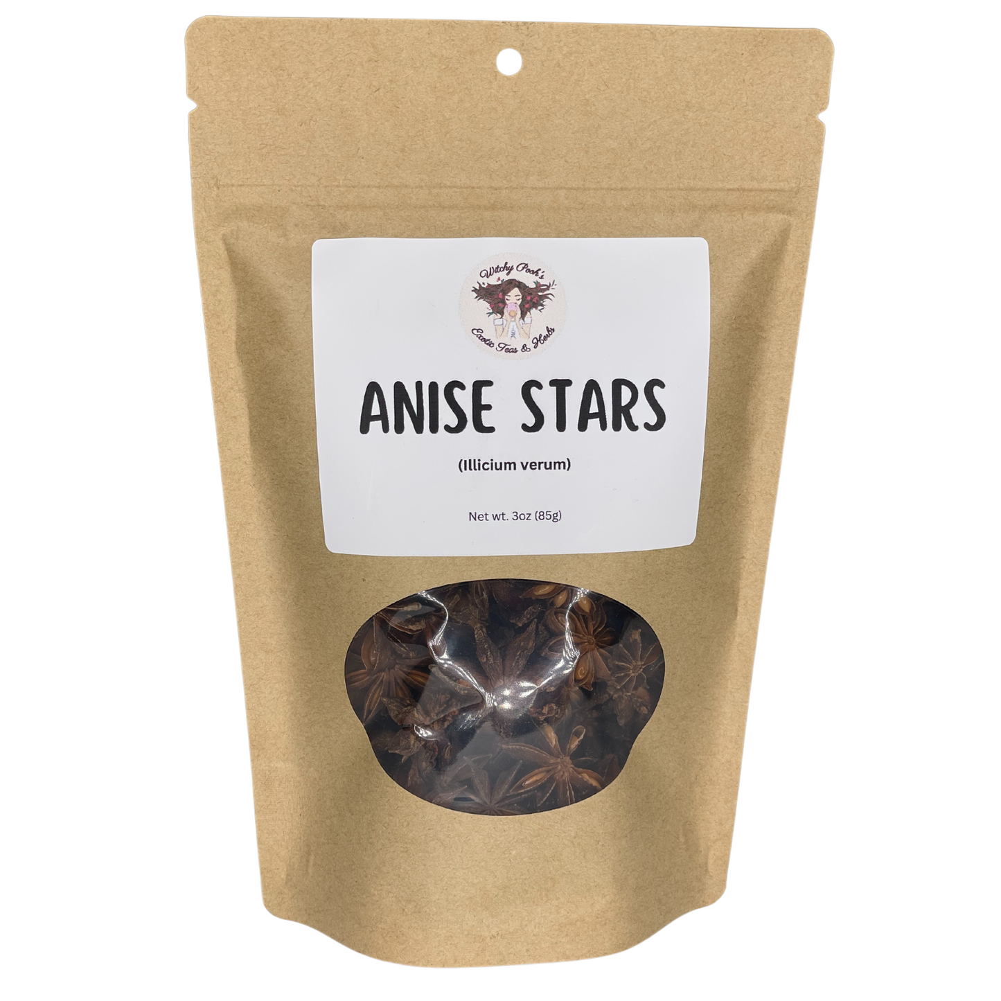 Witchy Pooh's Anise Stars Whole High Quality Strong Smell for Simmer Pots, Cooking and Ritual-9