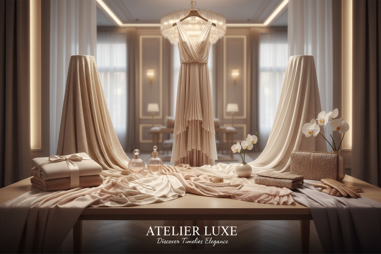 Bannière mode élégante