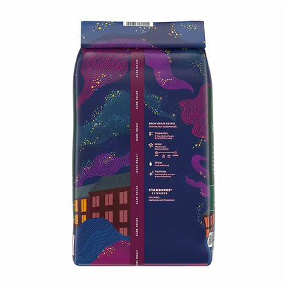 café: Café en grains entiers torréfié foncé STARBUCKS FRENCH ROAST?, 40 oz - le sable vert