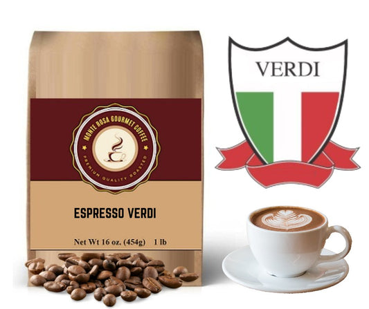 café gourmet de MONT ROSE: expresso Verdi - le sable vert