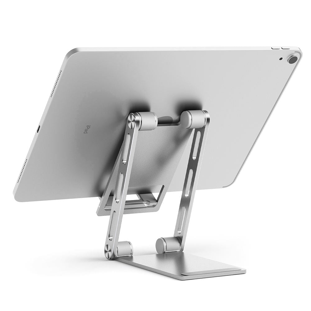 Cell Phone Stand Height Adjustable Desk Aluminum Tablet Holder - le sable vert